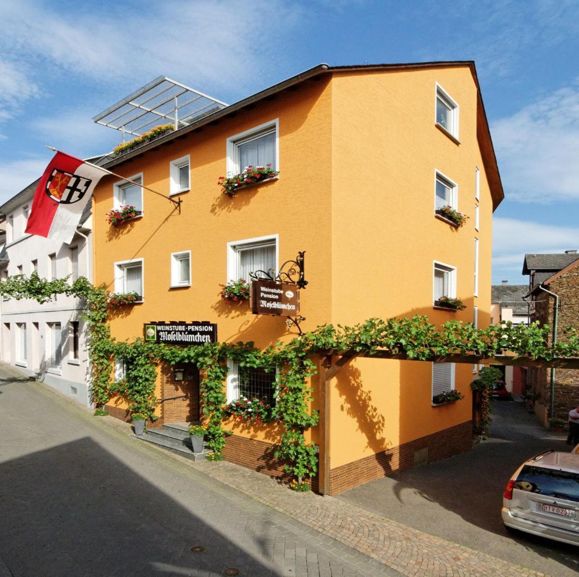 Weinstube Pension Moselbluemchen Zeltingen-Rachtig Εξωτερικό φωτογραφία